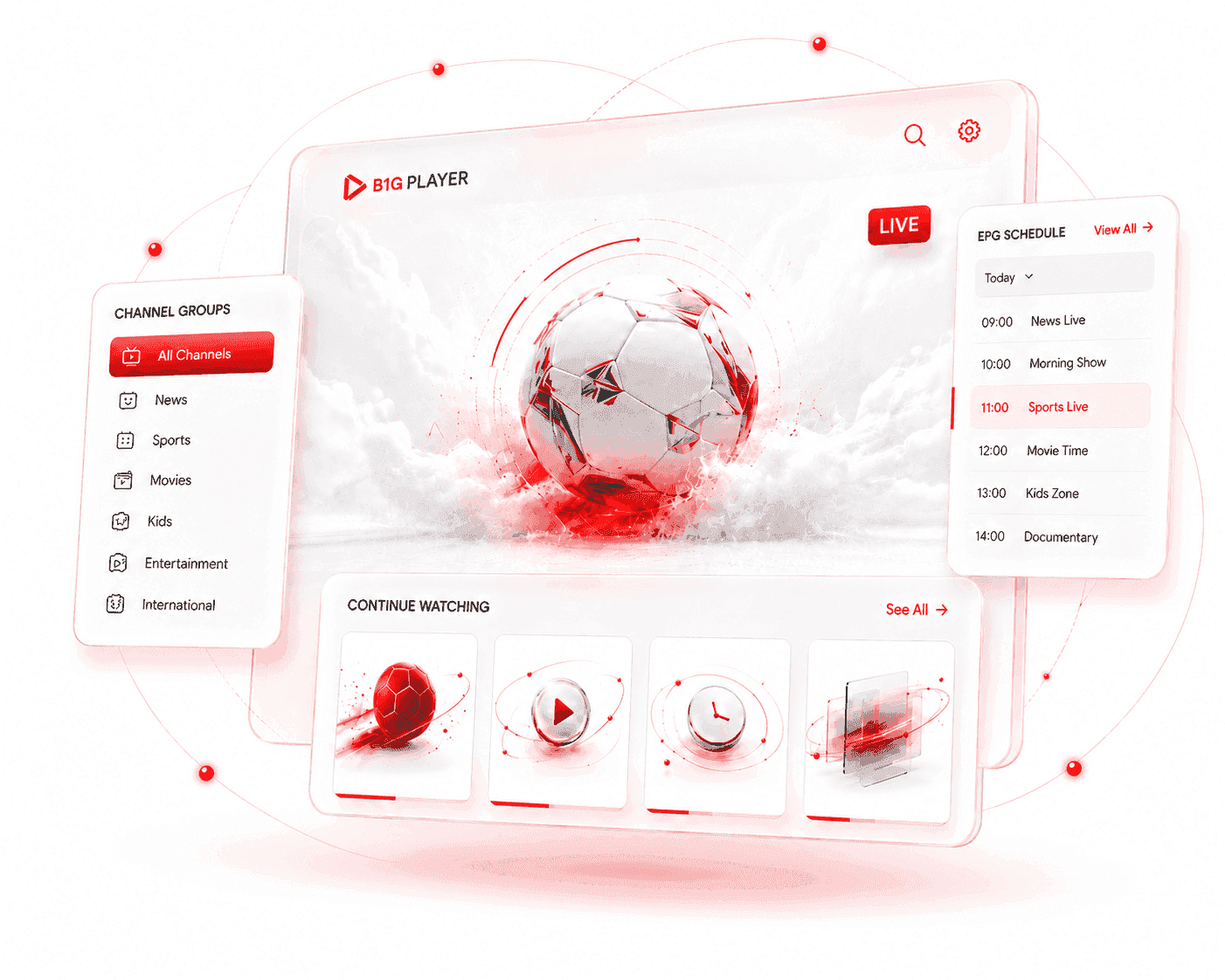 B1G Player Interface Overview
